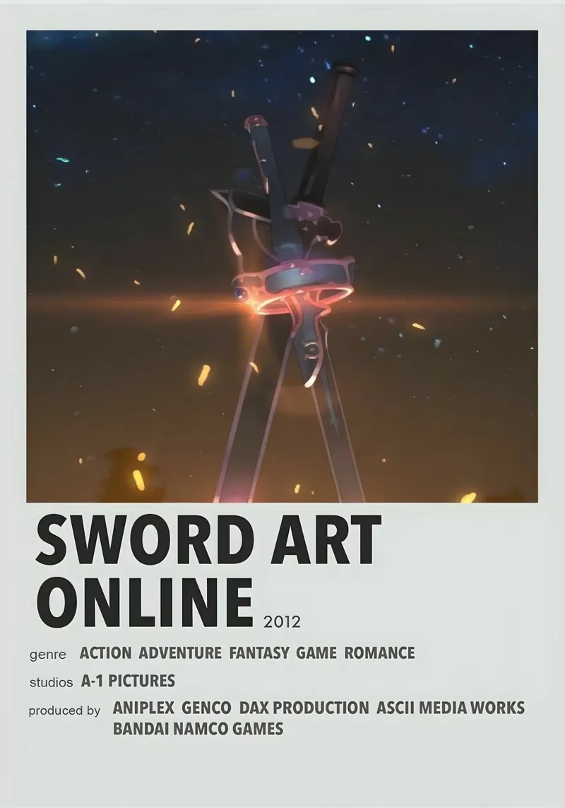 SWORD ART ONLINE  2012 pellicola backlit da Totoya
