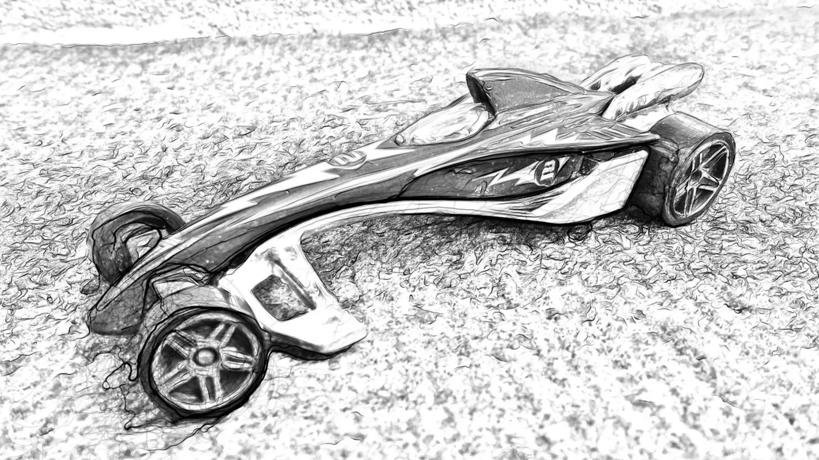Dragster pellicola backlit da Massimo Frascogna