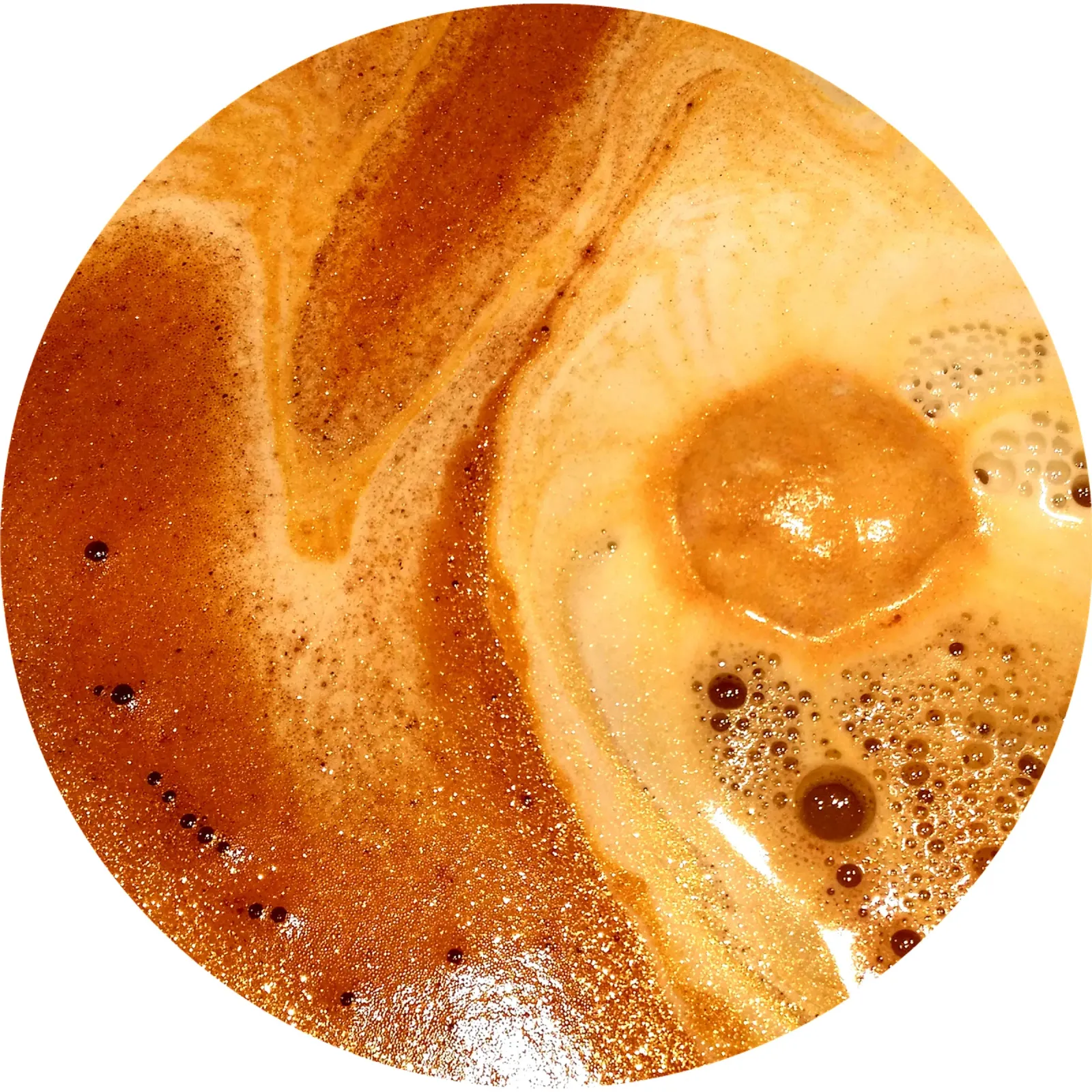 Cappuccino poster con telaio in alluminio da Massimo Frascogna