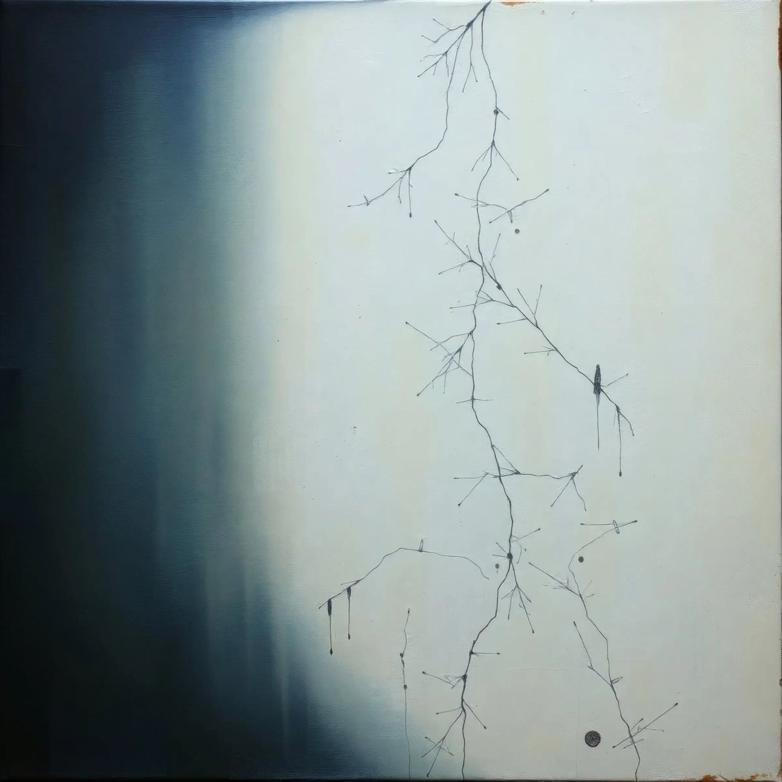 Abstract artwork depicting intricate branching patterns canvas by DesignDoodle