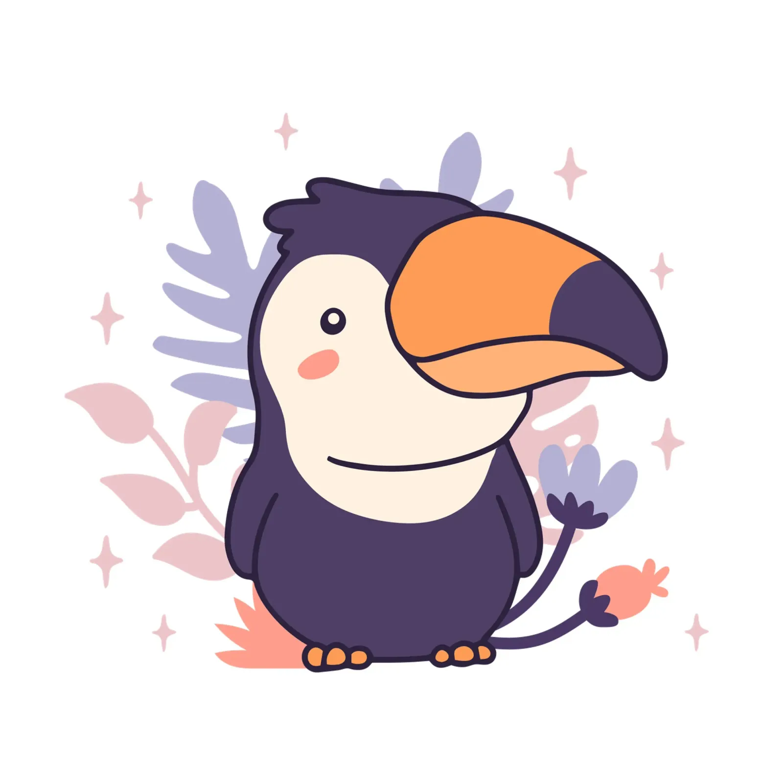 Baby Toucan forex plate by 🐹 BABY ART PRINTS