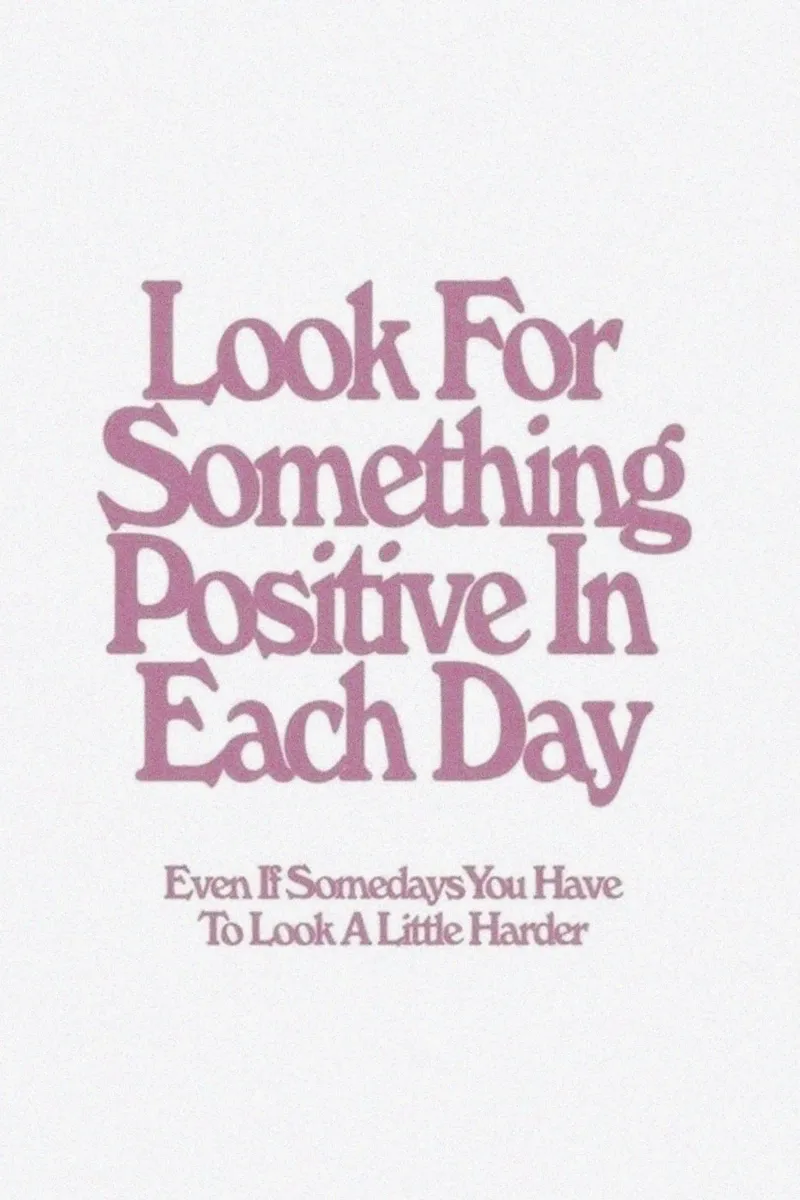 Busca algo positivo Inspirational Art Print metacrilato de NorwesClub
