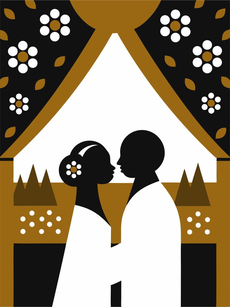 Two Romantic Couples poster by LOOK DIFFERENT