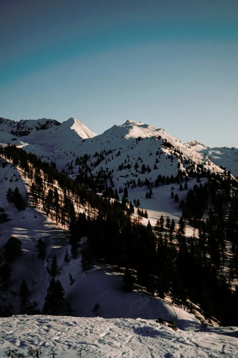 Sundown in Austria pellicola backlit da Sebastian Hilgetag