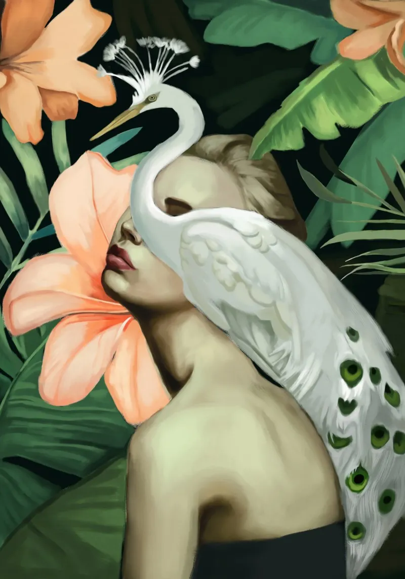 Tropical Mood carta hahnemühle da Nadjaa