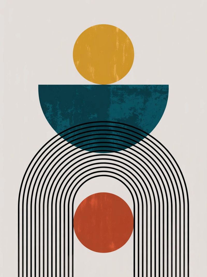 Design minimaliste poster de RJ Peterson