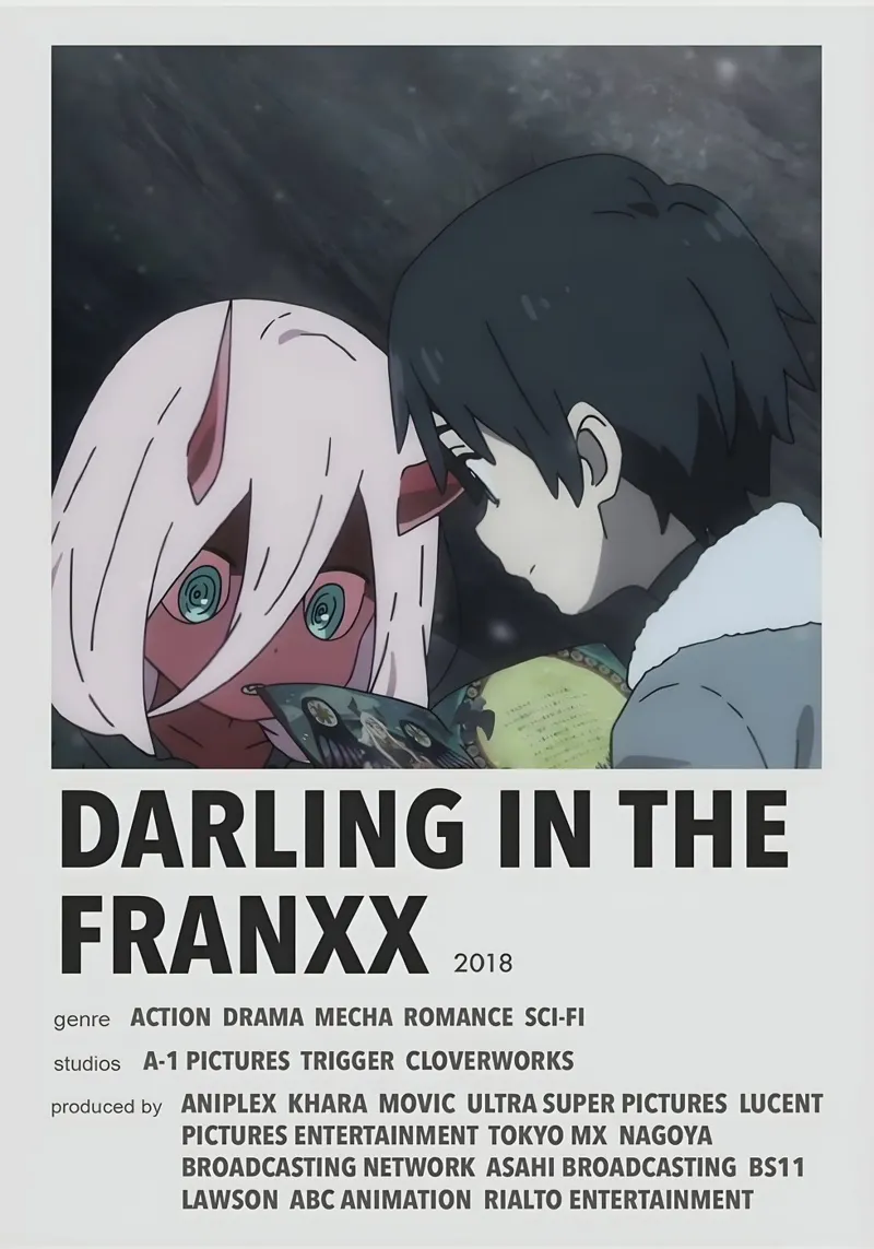 DARLING IN THE FRANXX 2018 pellicola backlit da Totoya