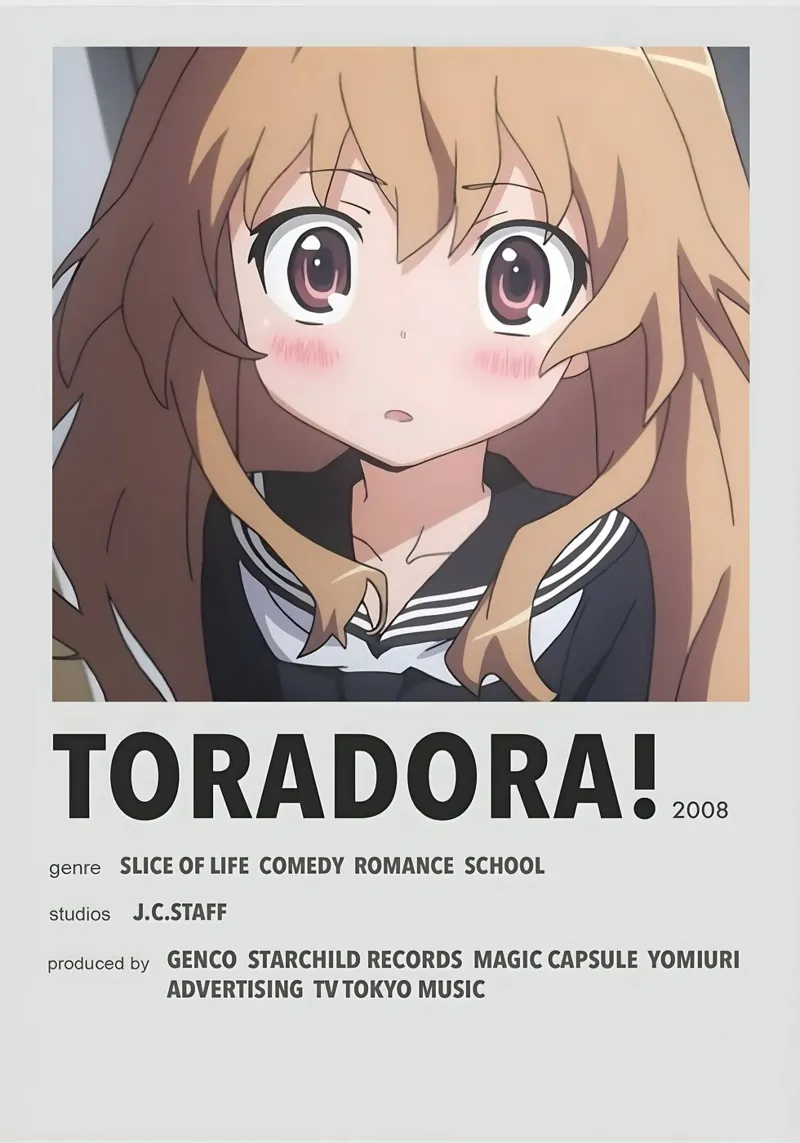 TORADORA!  2006 pellicola backlit da Totoya