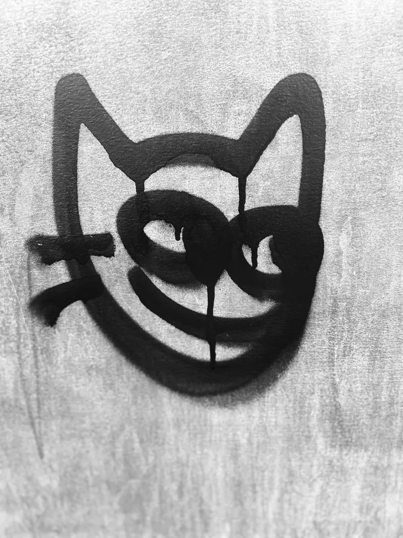 Catman John pellicola backlit da ChiasMata CozMos