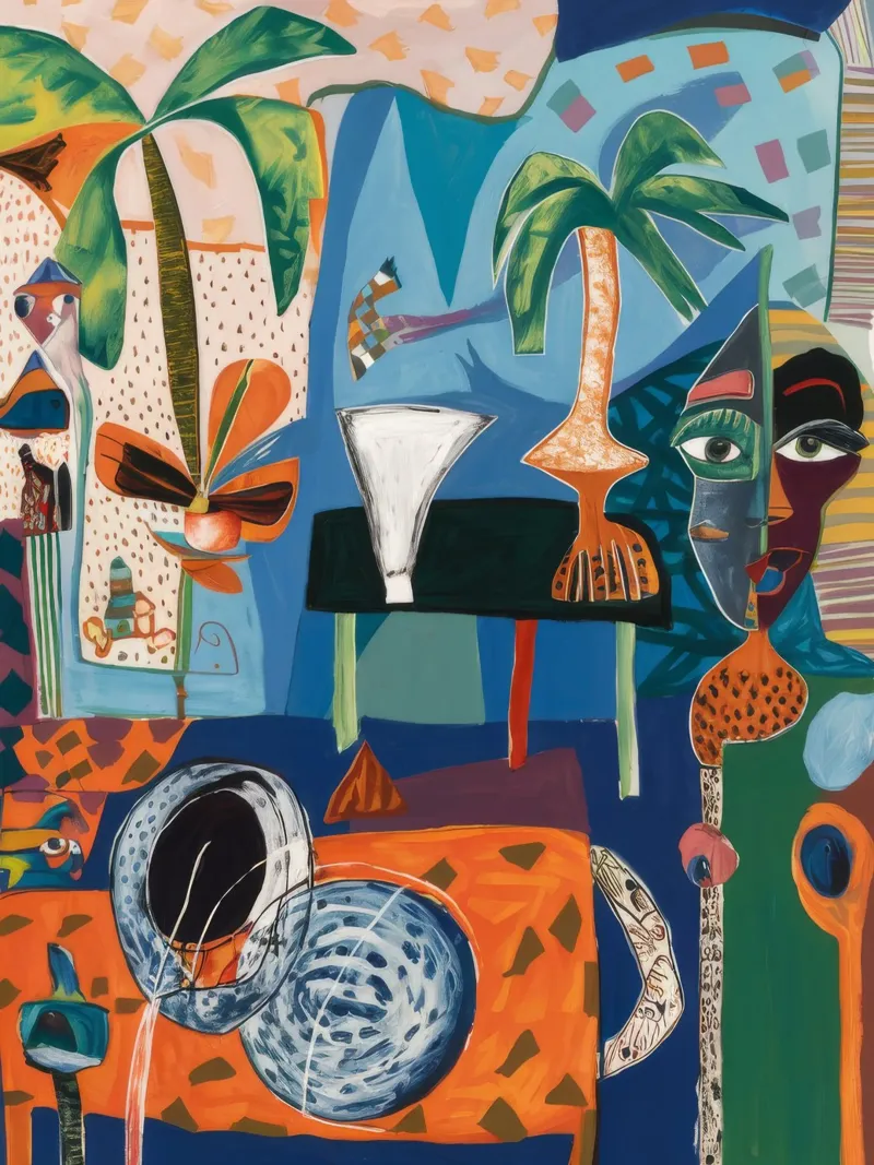 Coastal Art Sanctuary poster by Beach Palette