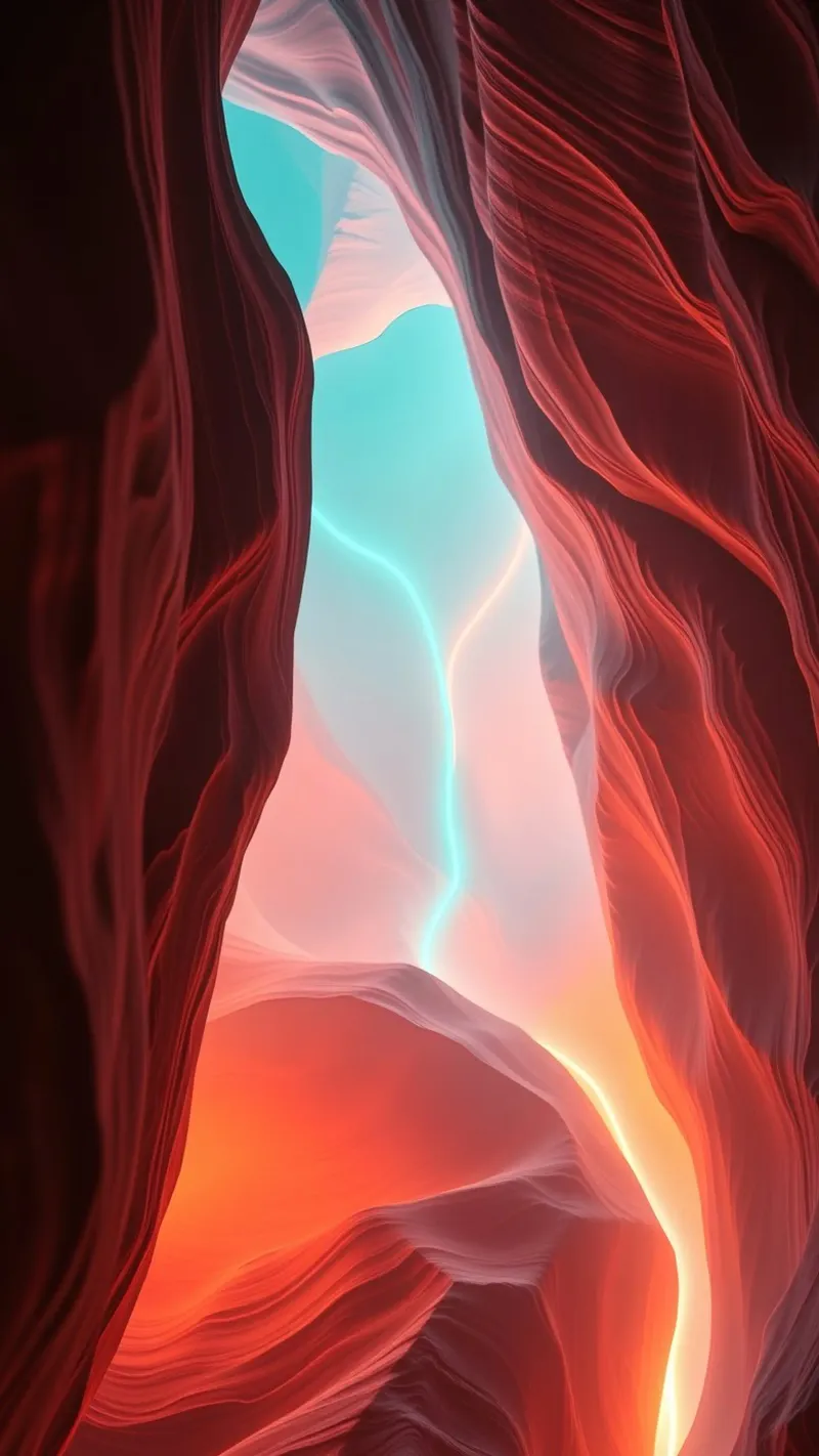 sfondo ispirato agli splendidi colori di un canyon pellicola backlit da DesignDoodle
