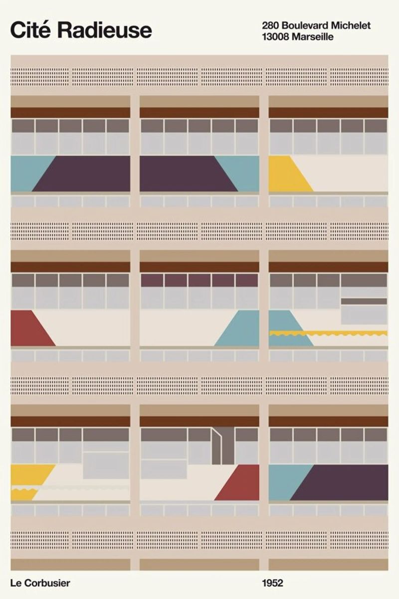 Cite Radieuse poster de Florent Bodart