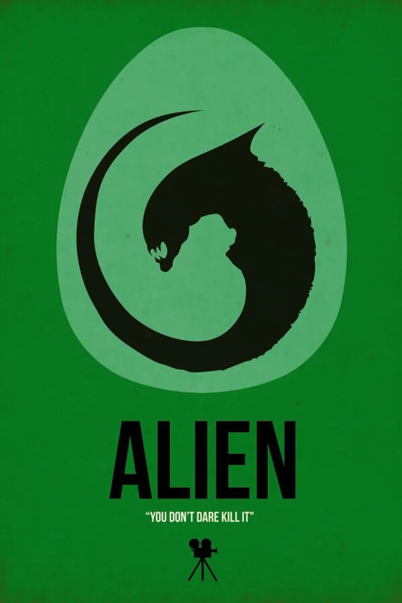 Alien pellicola backlit da Naxart