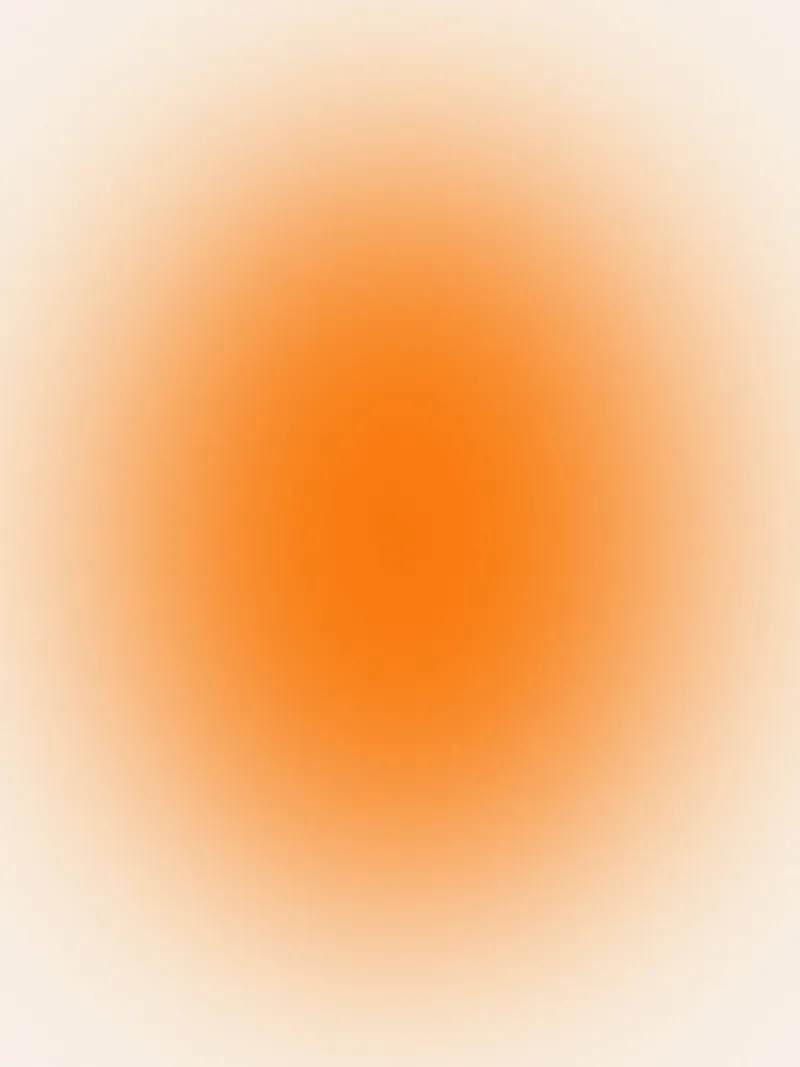 Orange Glow pellicola backlit da Studio Memb