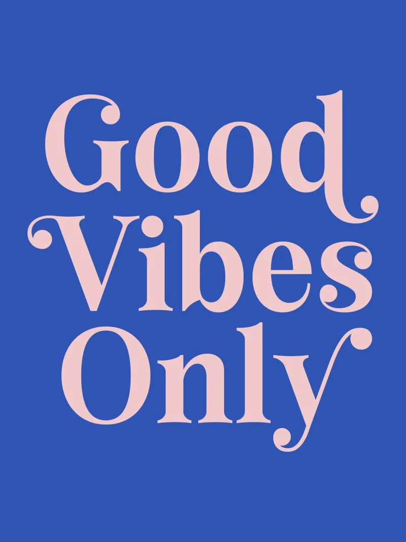 Good Vibes Only Quote hahnemühle by Paigaam Studio
