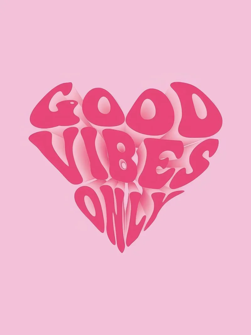 Good Vibes Only Print | Pink Aesthetic Wall Art hahnemühle by NorwesClub