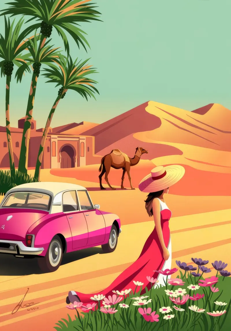 Desert Romance hahnemühle by Murni Strokes