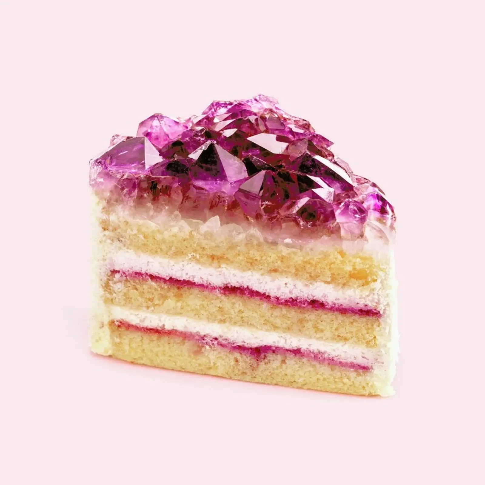 Quartz Cake poster con telaio in plastica da Paul Fuentes Design