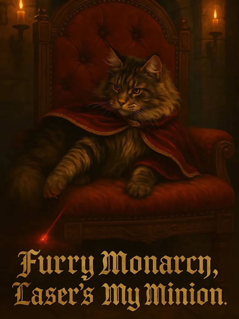 Meme divertente sul gatto Maine Coon poster con telaio in plastica da Funny Humor Art