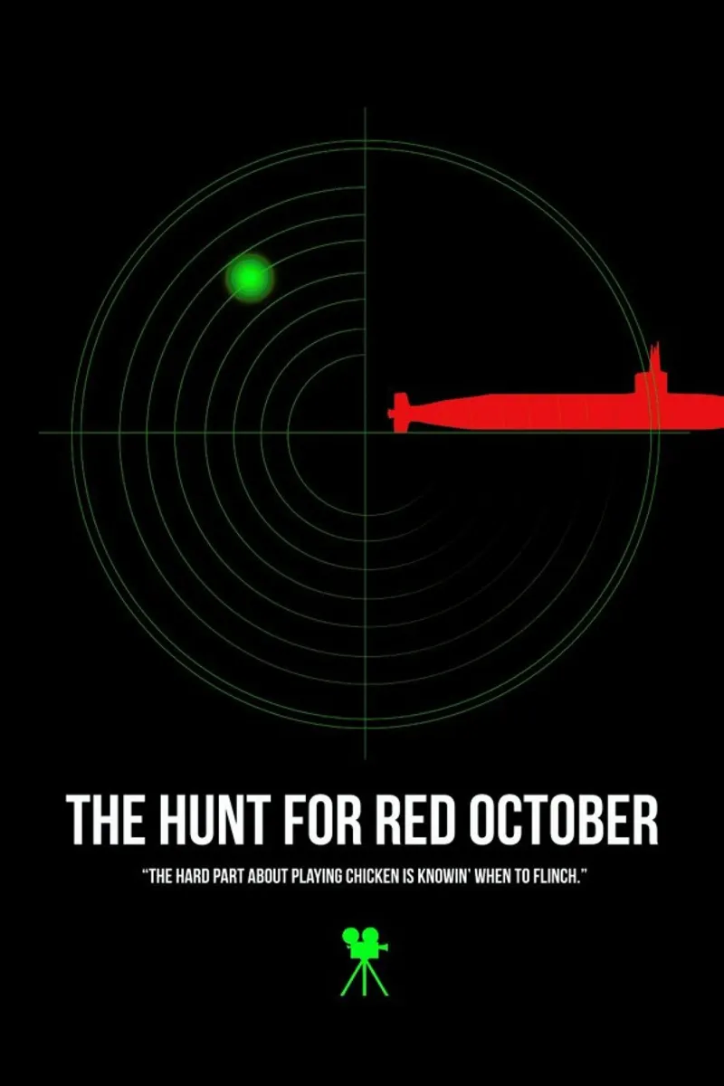 The Hunt For Red October carta hahnemühle da Naxart