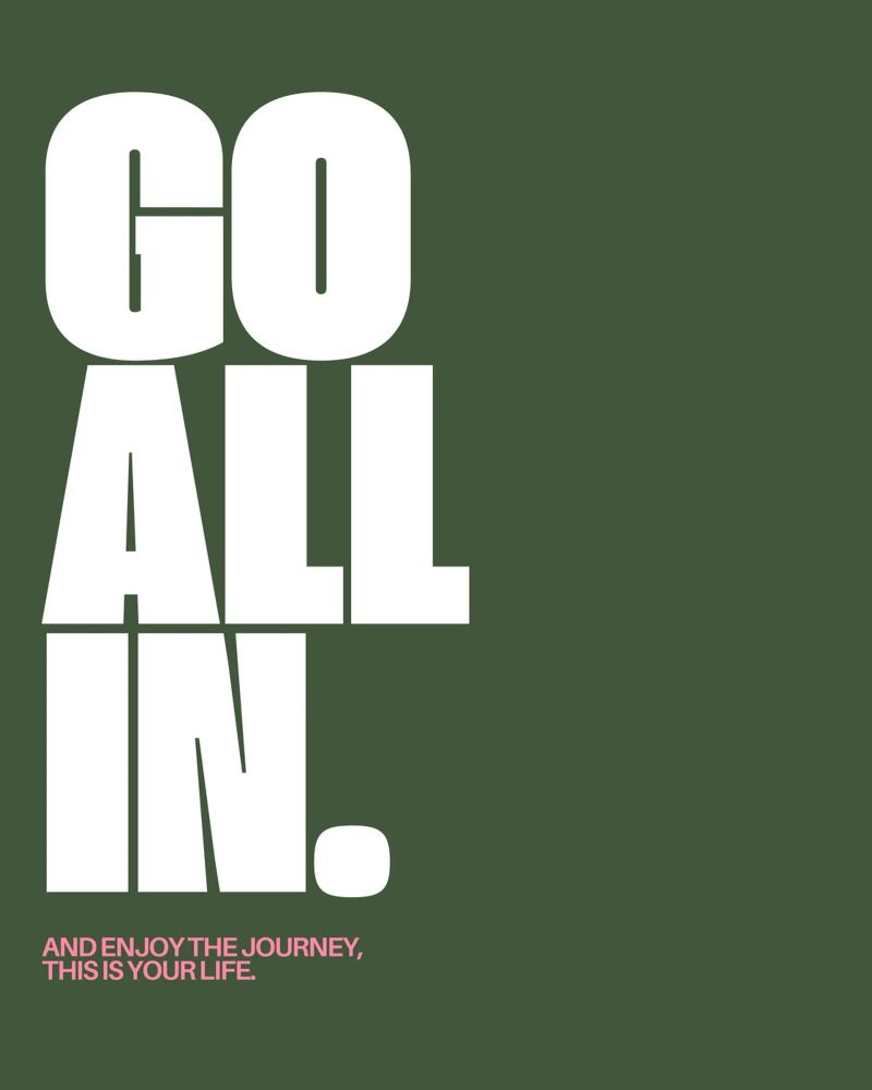 all in poster by Ambition Wall