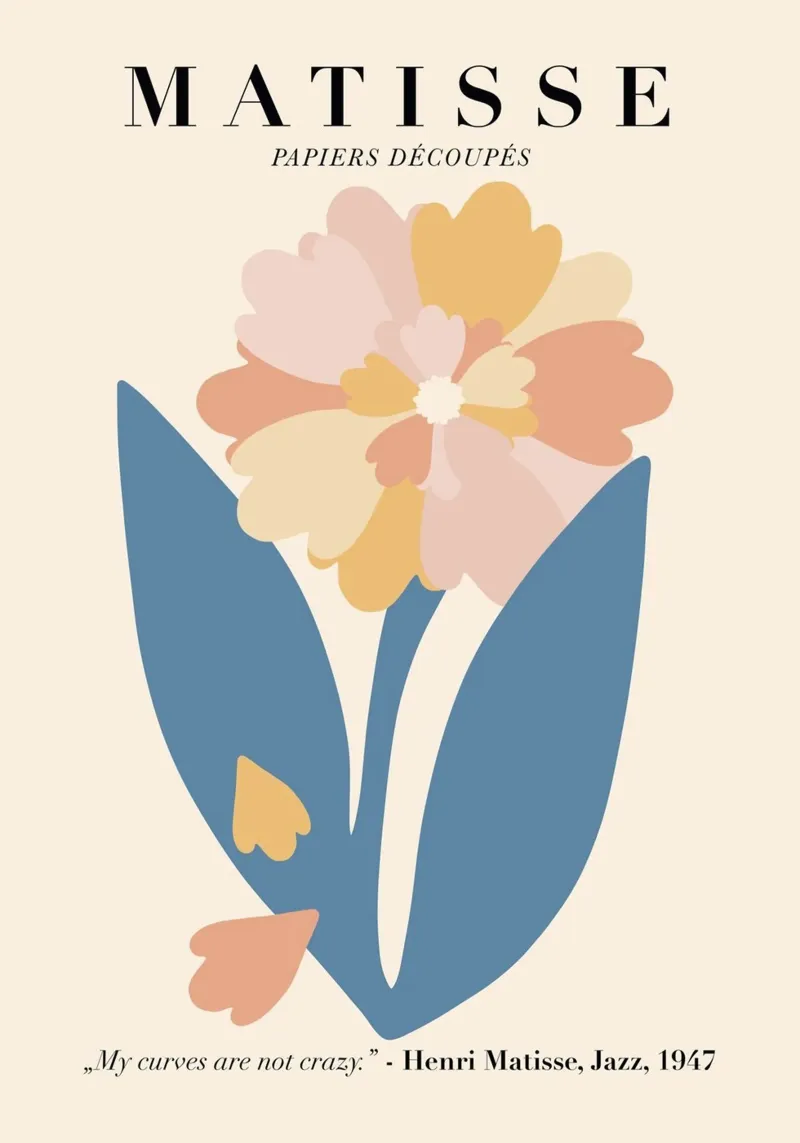 Henri Matisse Dipendente dai fiori pellicola backlit da Perdana shop