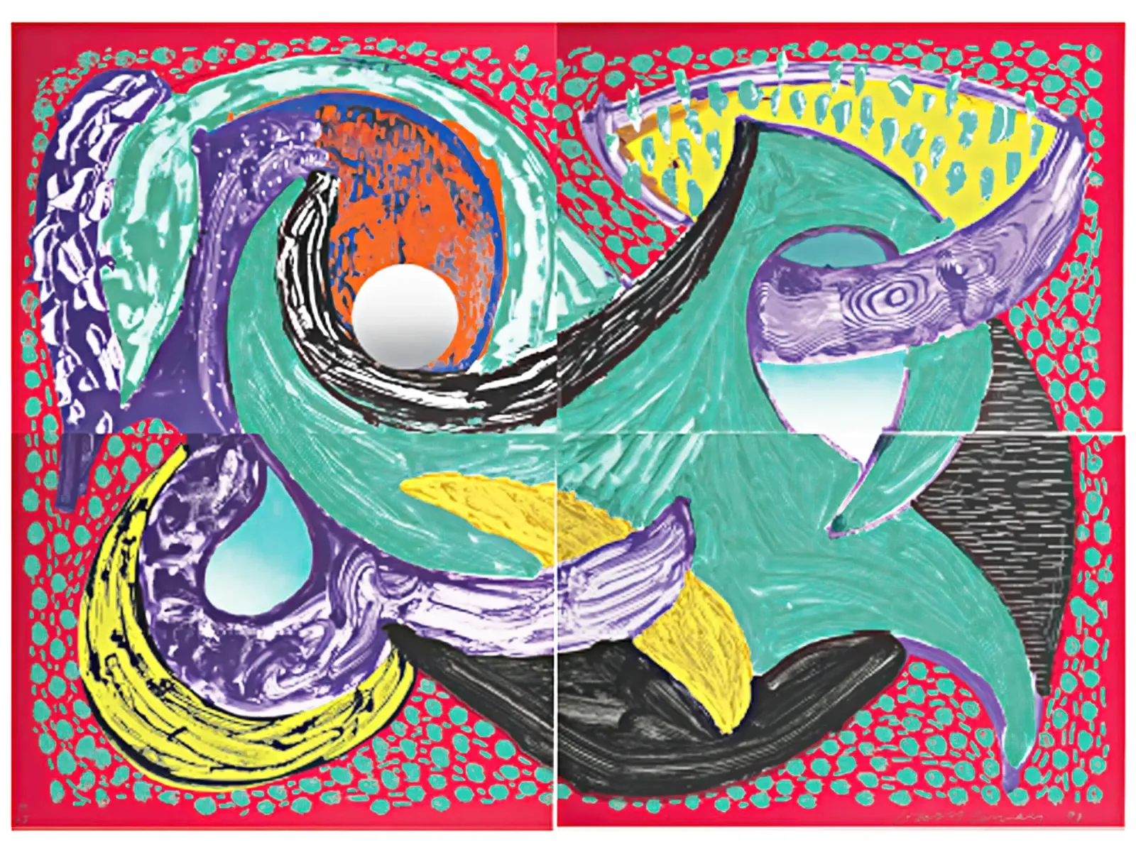 Some More New Prints, Going Round, 1994 hahnemühle by khanrosie