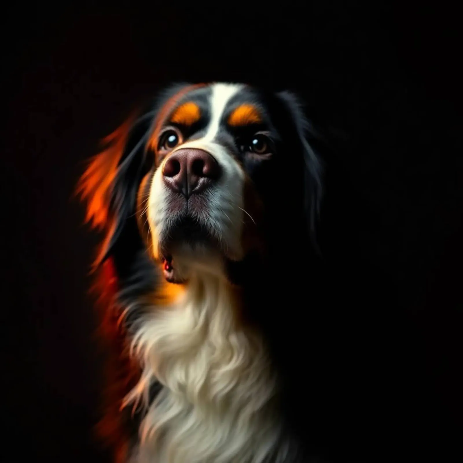 Bellissimo cane da montagna bernese #4 pellicola backlit da Yumis.Beargang.and.Me