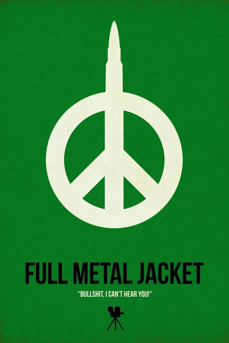 Full Metal Jacket pellicola backlit da Naxart