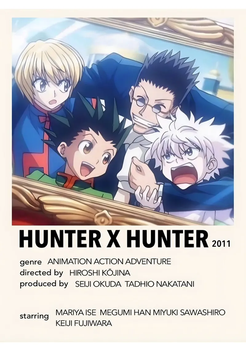 HUNTER X HUNTER 2011 pellicola backlit da Totoya