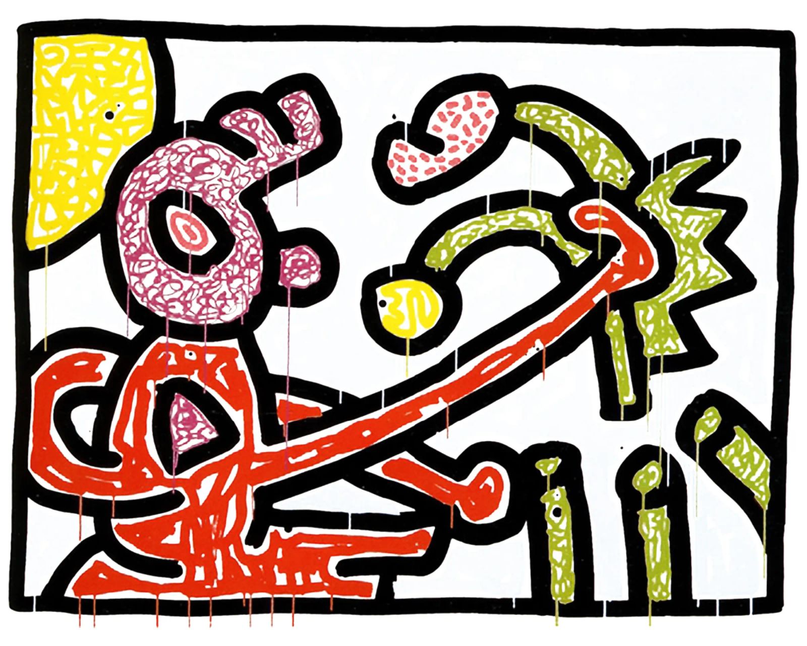 Fleurs I, 1990 poster de Aaronshop