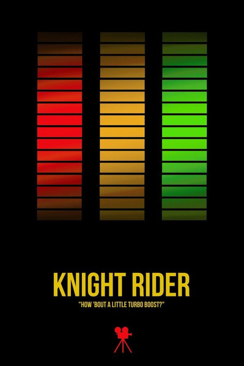 Knight Rider poster de Naxart