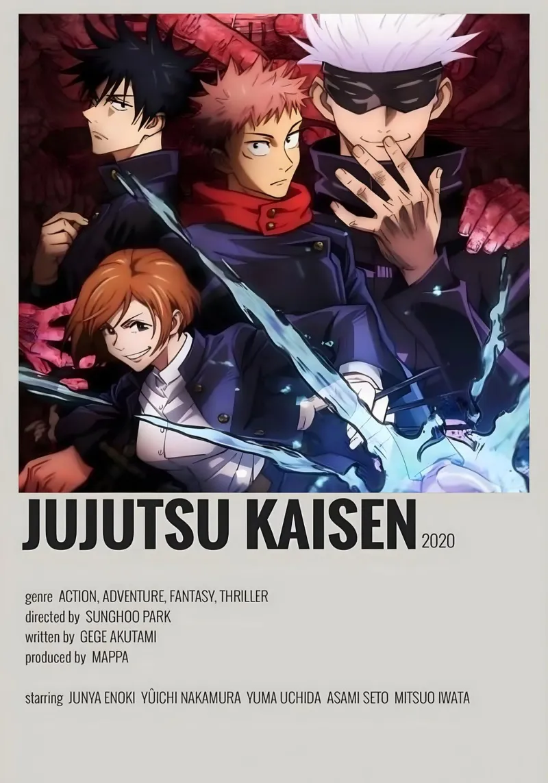 JUJUTSU KAISEN 2020 pellicola backlit da Totoya