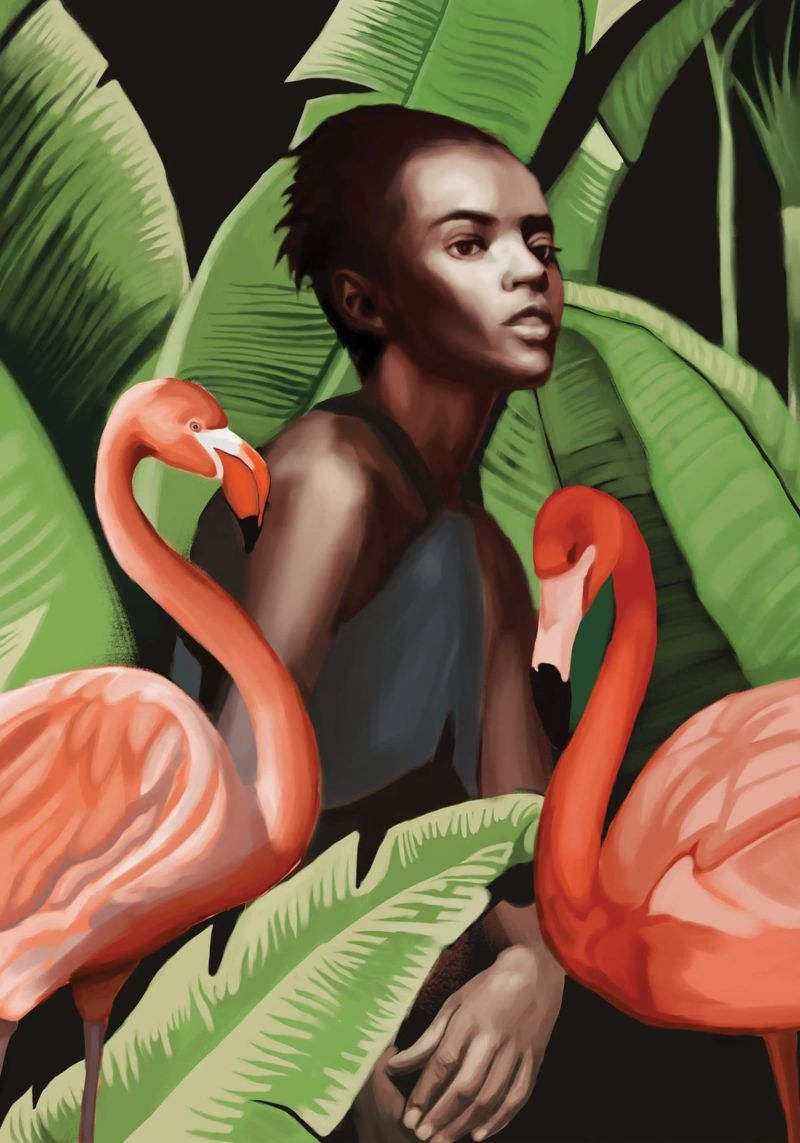Jungle Grace poster de Nadjaa