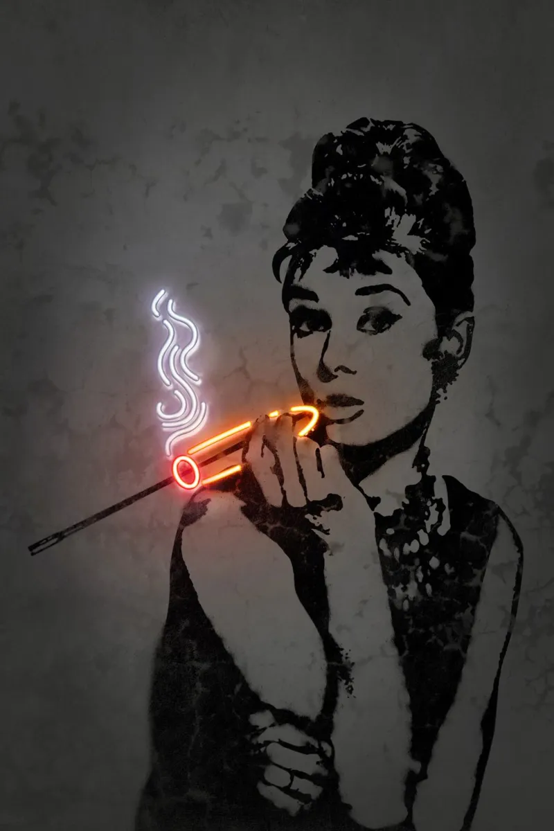 Audrey pellicola backlit da Octavian
