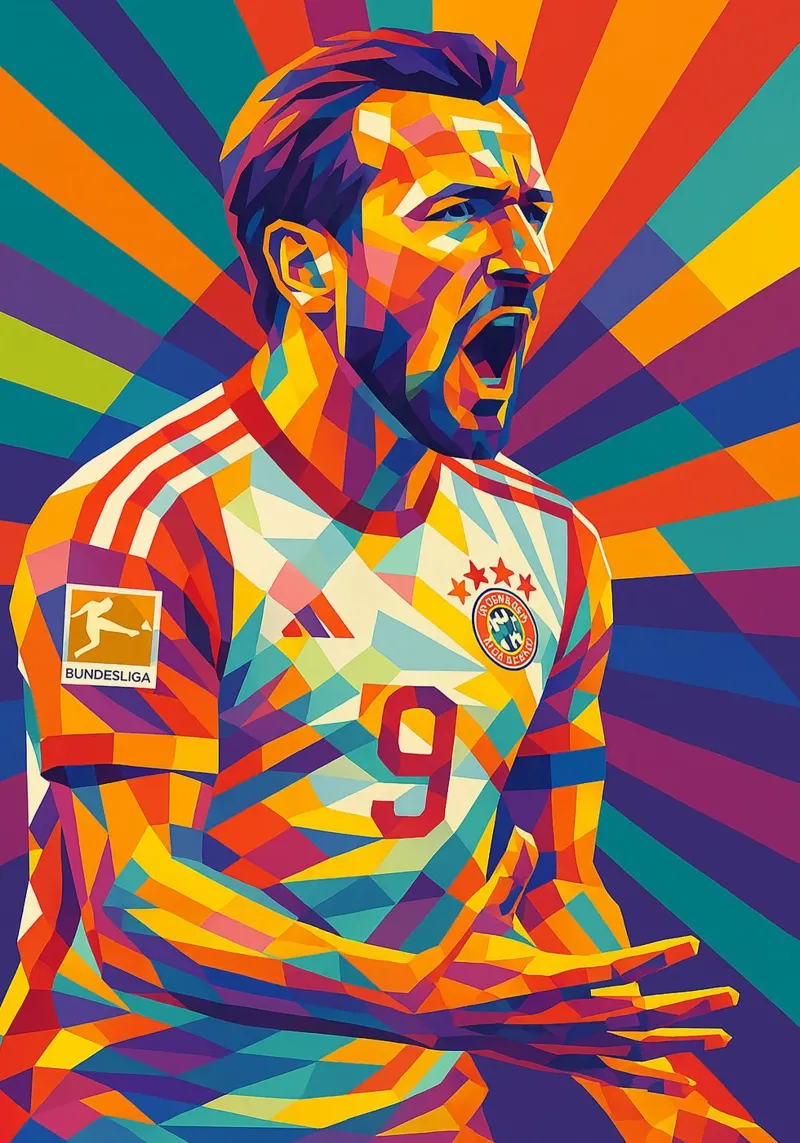 Harry Kane Poster von HopeStudio