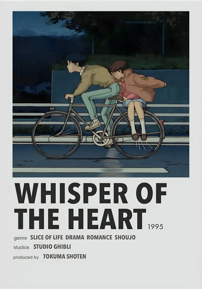 WHISPER OF THE HEART.1995 pellicola backlit da Totoya