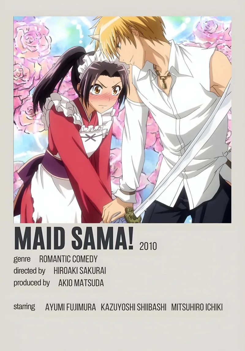 MAID SAMA! 2010 poster con telaio in alluminio da Totoya