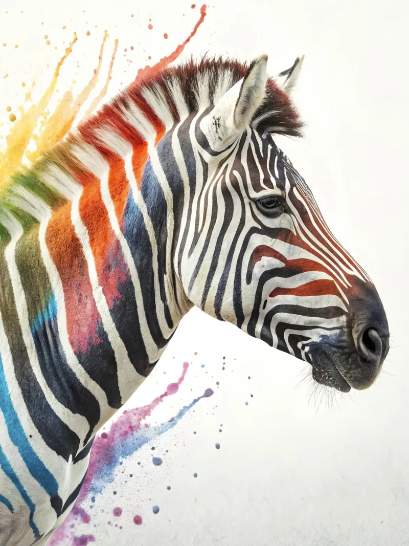 La zebra pellicola backlit da ARTVI-SHOP