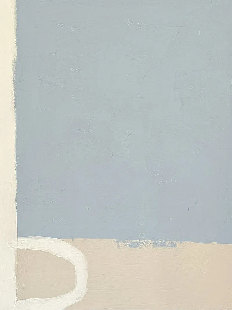 modern arc no1 poster avec cadre en bois de Andrea Reichhart Art