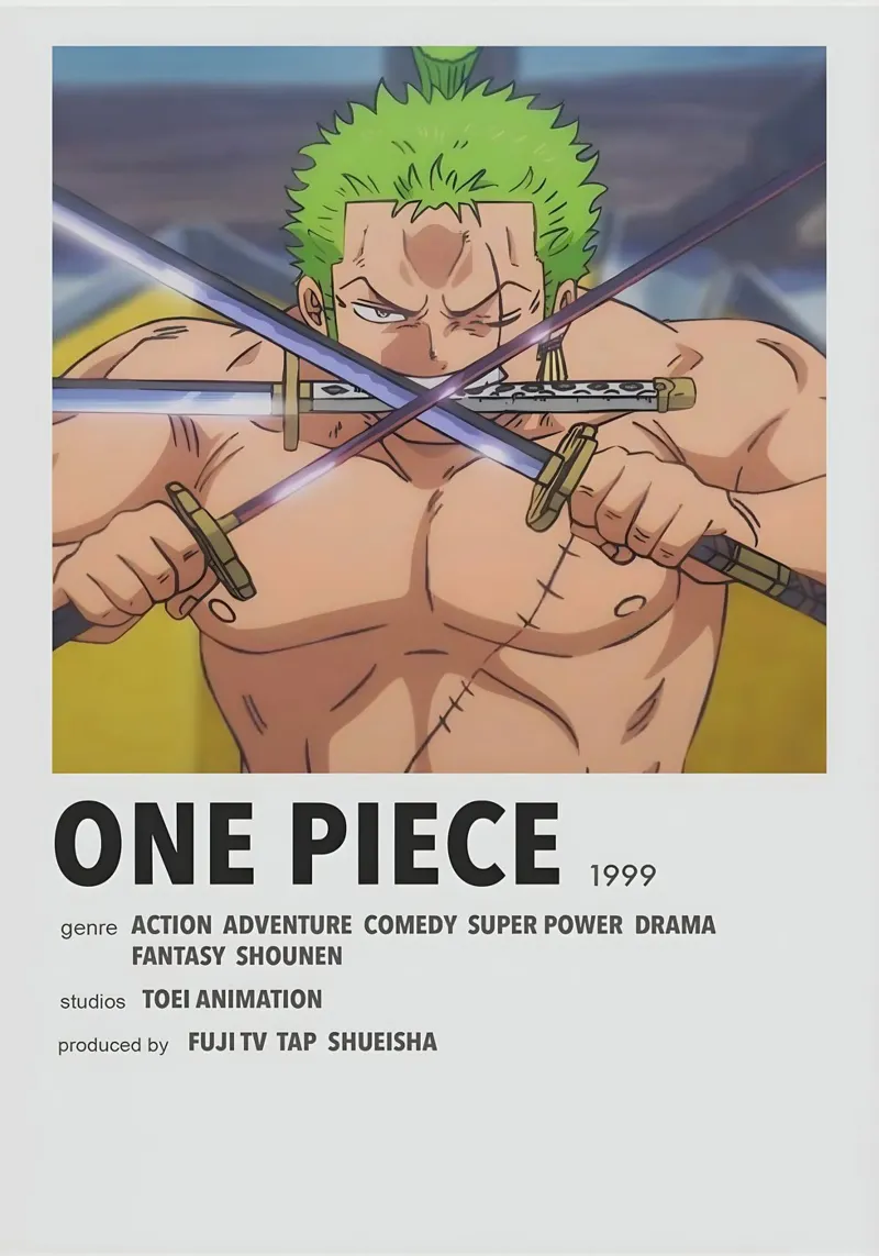 ONE PIECE 1999 pellicola backlit da Totoya