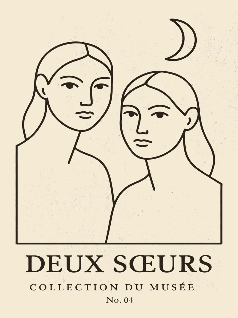DEUX SŒURS poster da treechild