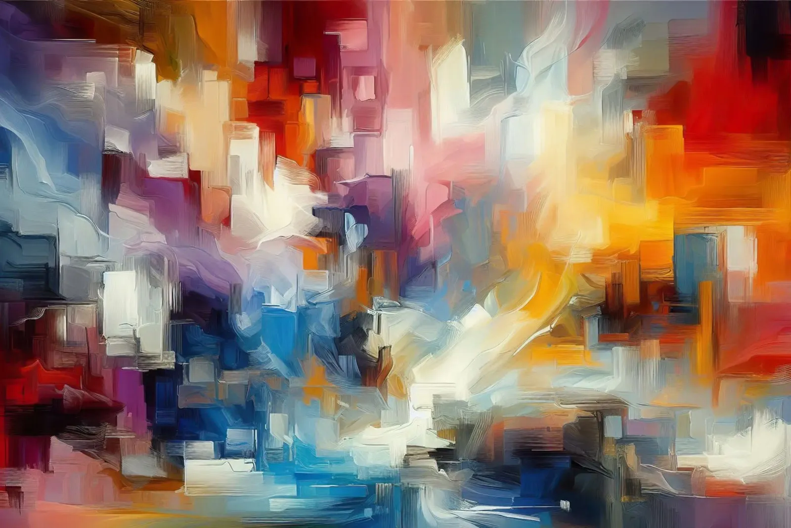 Wirbel II Hahnemühle von 🎨 Point and Art