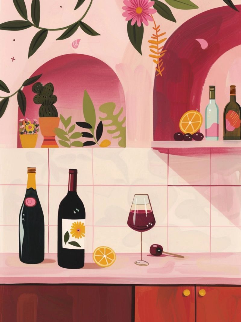 Time for WIne poster by Gypsy Galleria