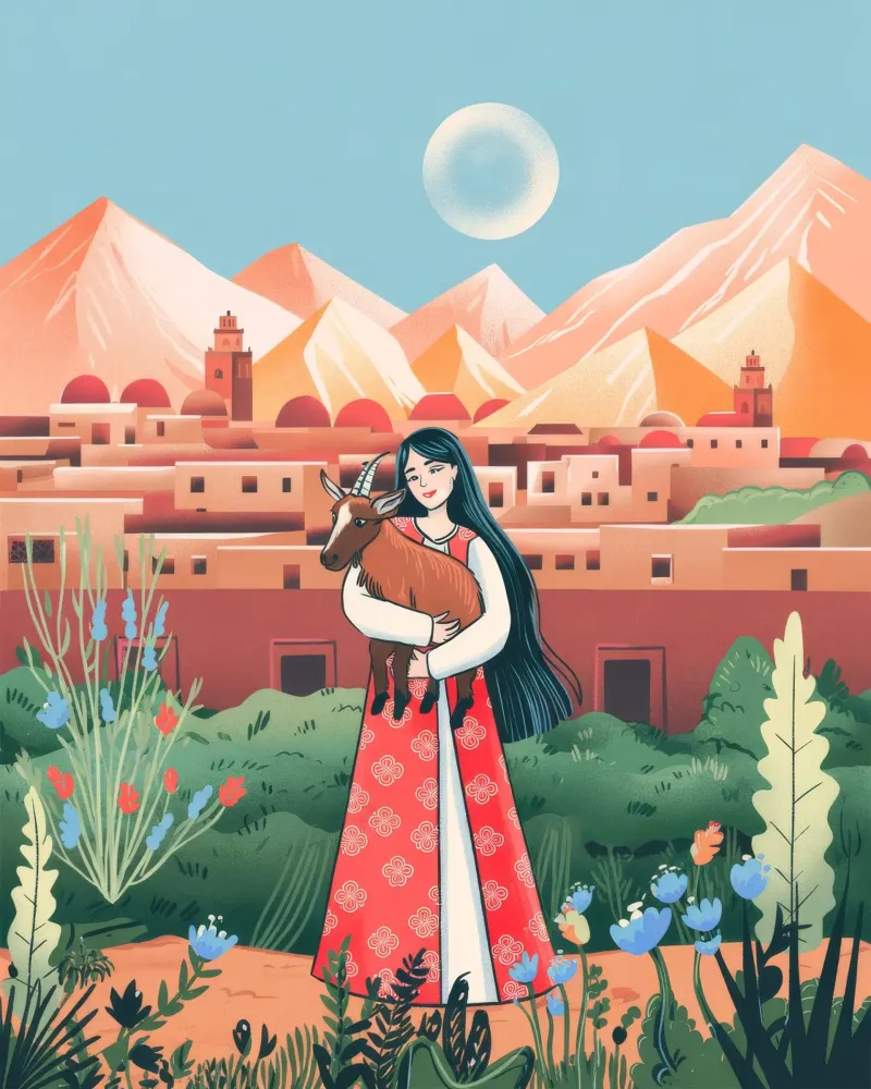 Armonia del deserto poster da Murni Strokes