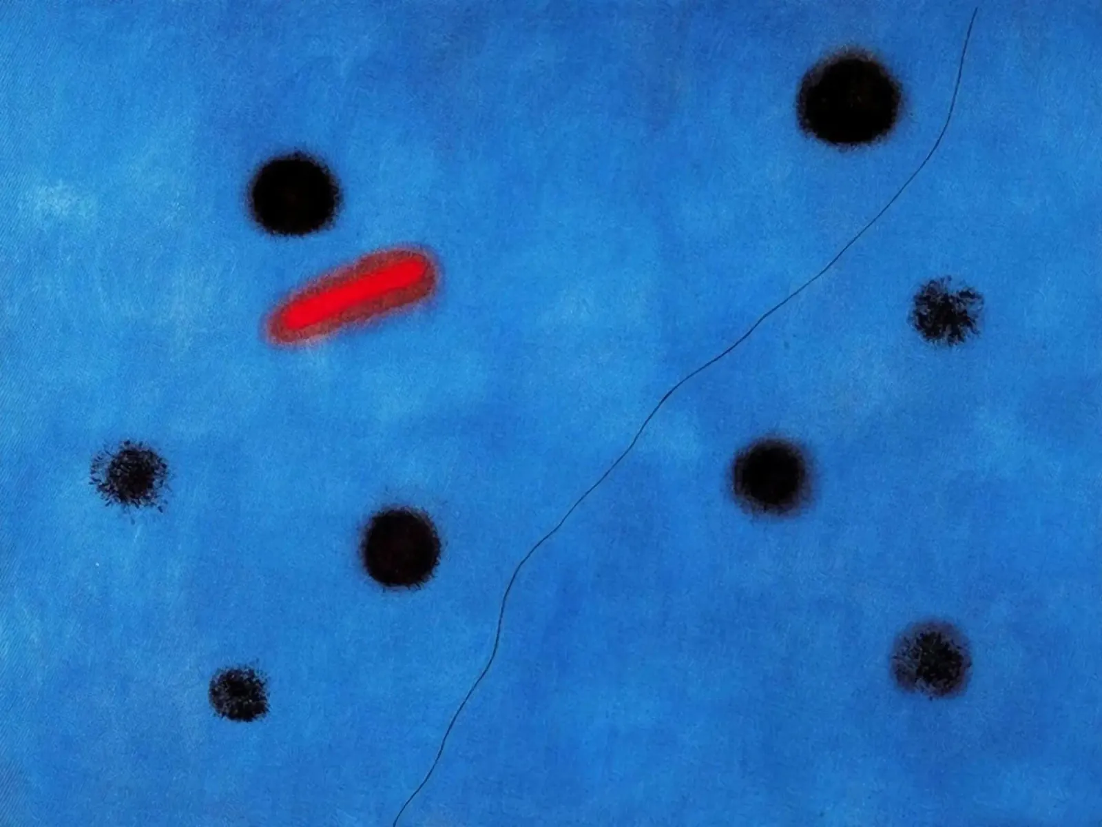 blu I joan miro 1961 poster da phillipp veisenberg