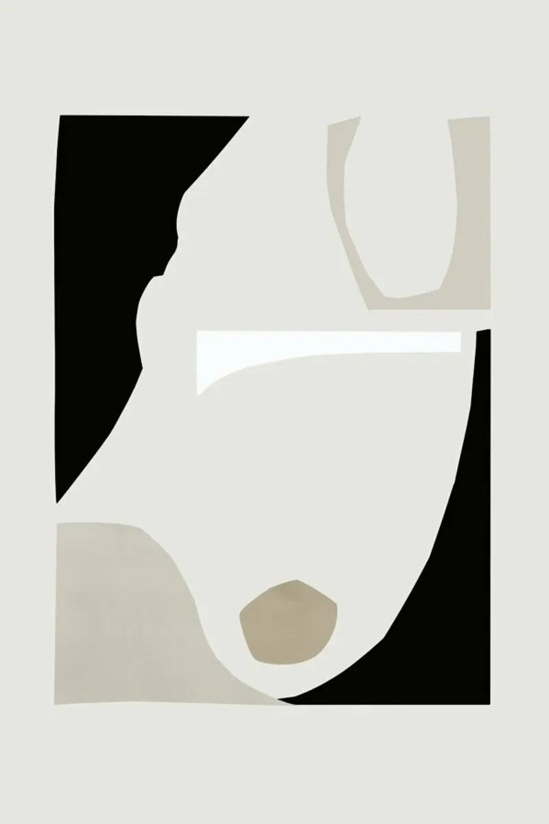 Abstract Shapes 1 plexiglass da Mareike Böhmer