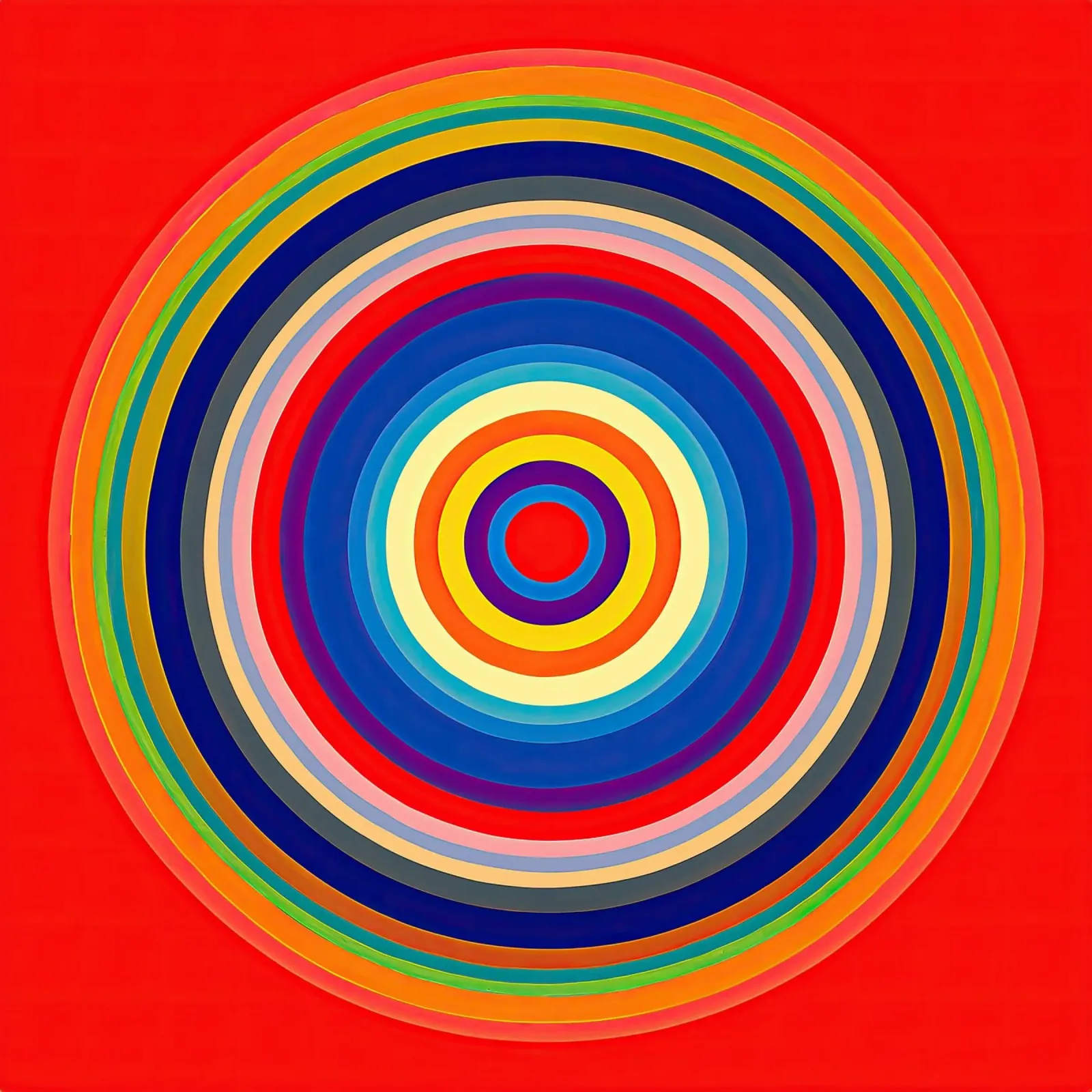 Concentric Circles | Abstract Painting hahnemühle by Autofocus