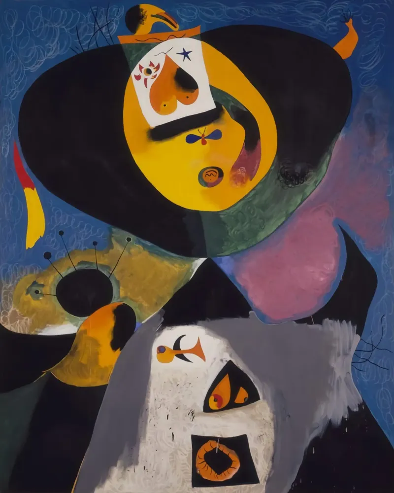 joan miro ritratto n. 1 pellicola backlit da phillipp veisenberg