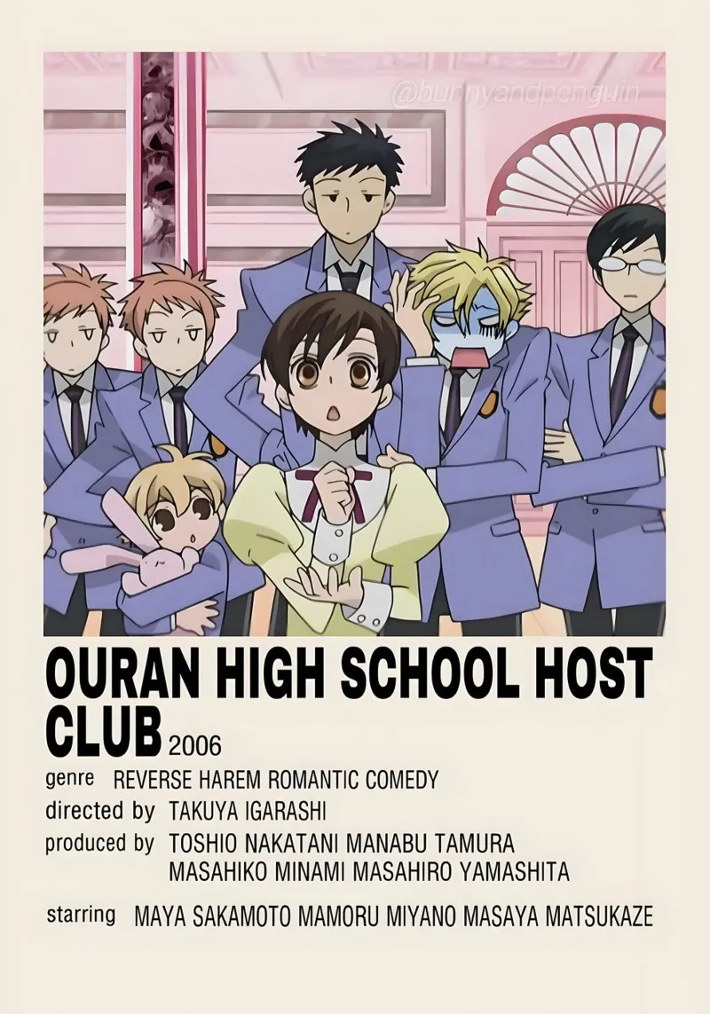 OURAN HIGH SCHOOL HOST CLUB  2006 pellicola backlit da Totoya
